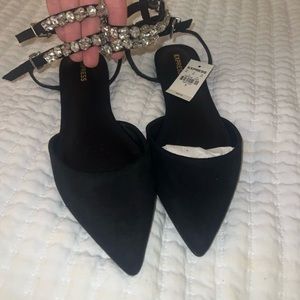 NWT Express embelished flats